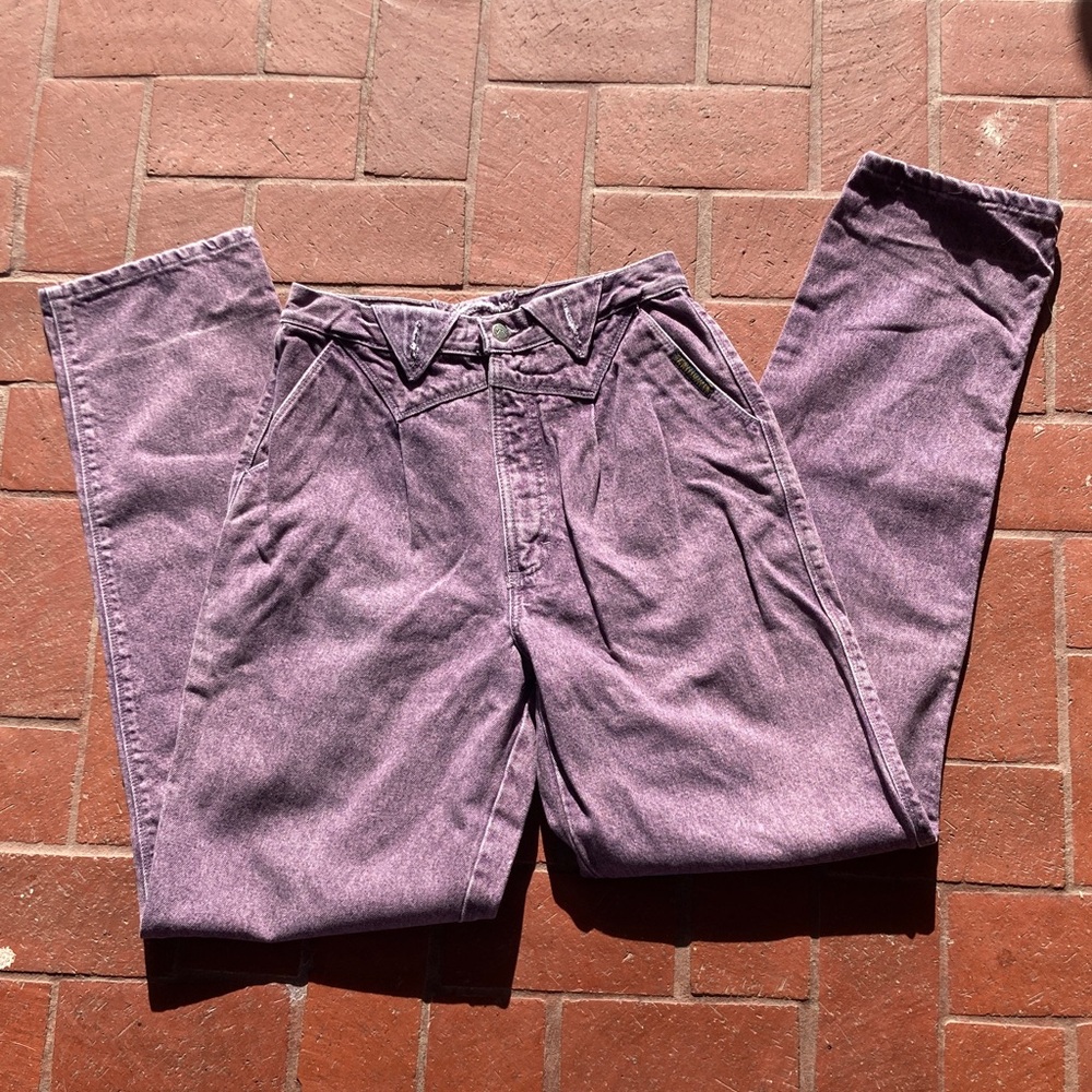 Vintage Rocky Mountain High-Waisted Purple Jeans W 32/13